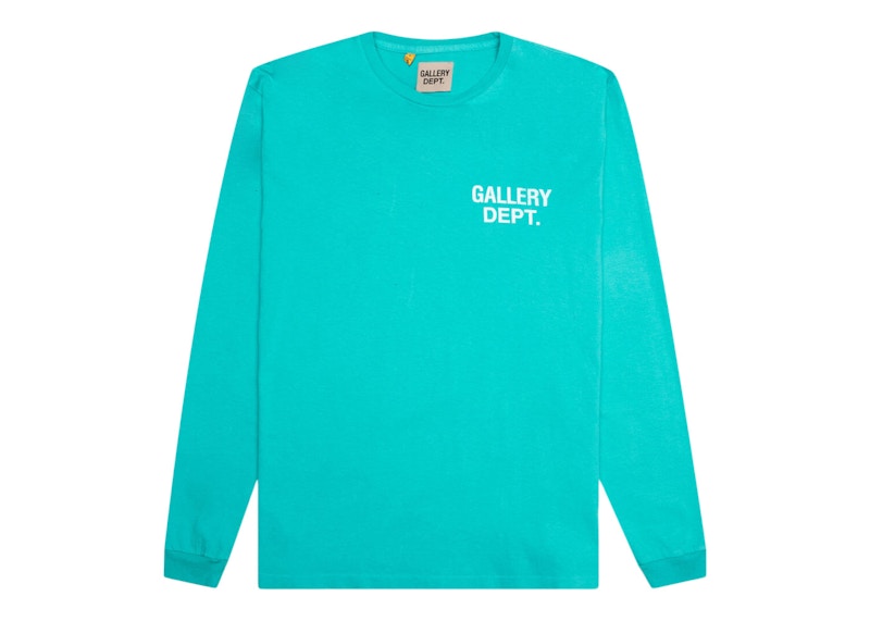 Gallery Dept. Souvenir L/S Tee Teal Men's - US