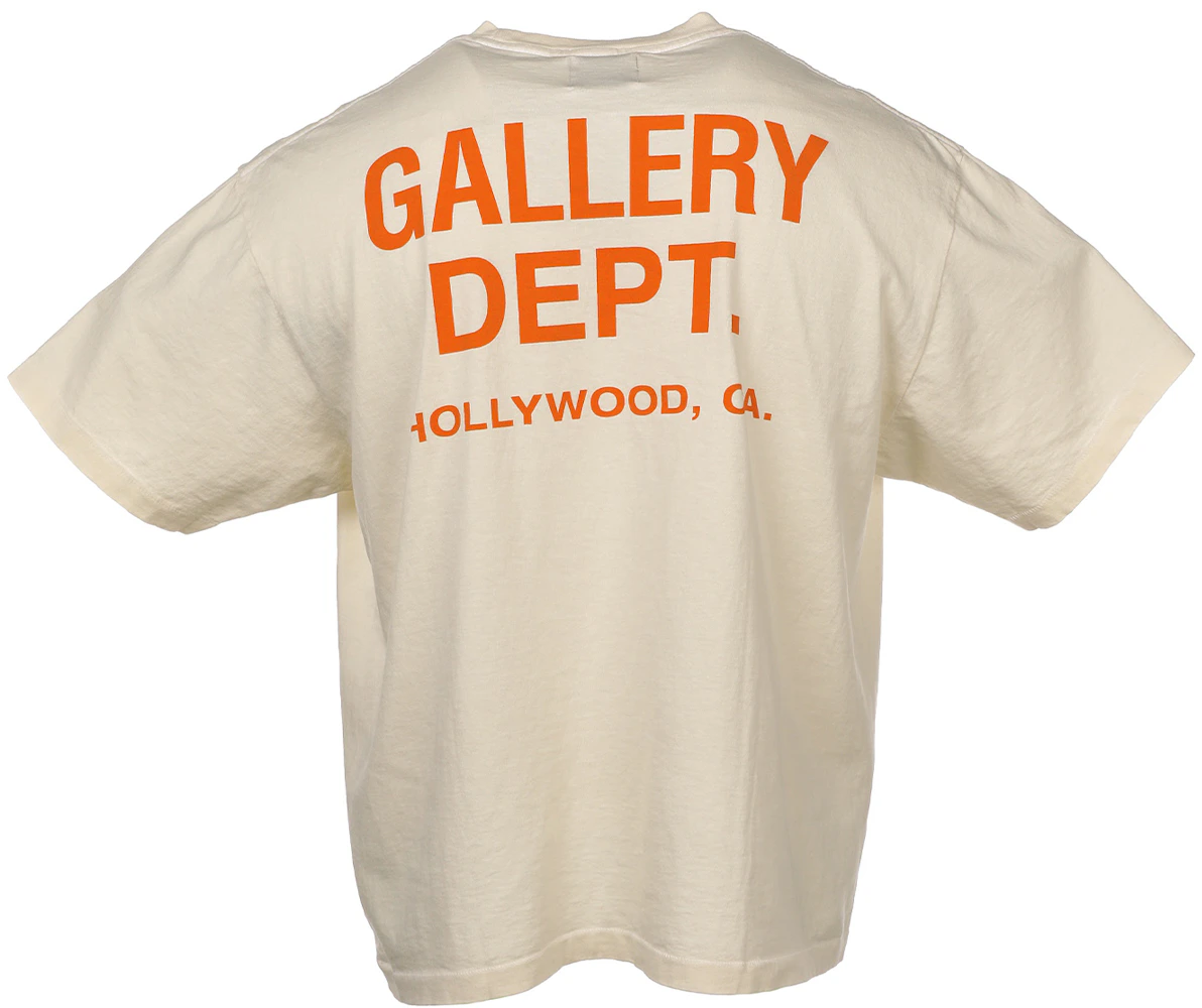 American Vintage Men's T-Shirt - Orange - S
