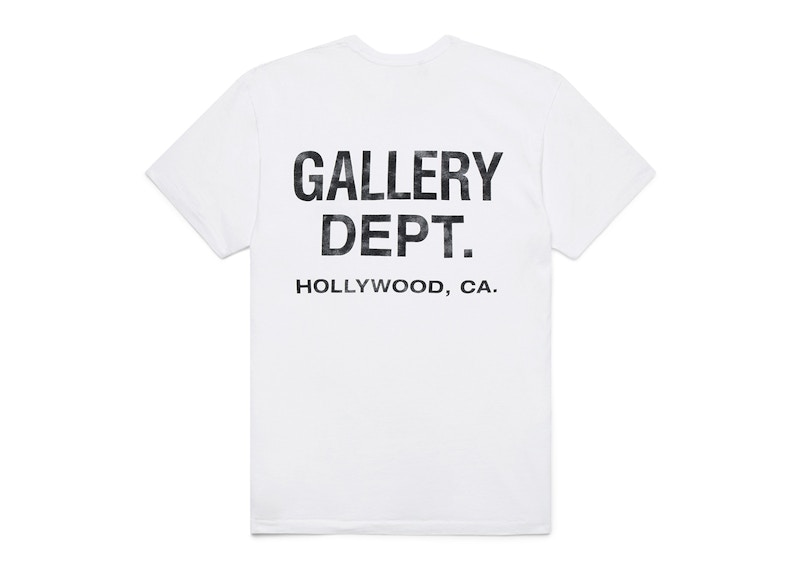 【いつでも特別感】Gallery Dept. Souvenir Tシャツ White Black Gallery Dept. Souvenir T-Shirt 'White Black' — Kick Game