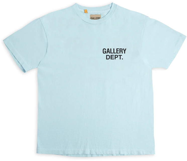Beschrijven Overzicht band Gallery Dept. Souvenir T-shirt Baby Blue - US