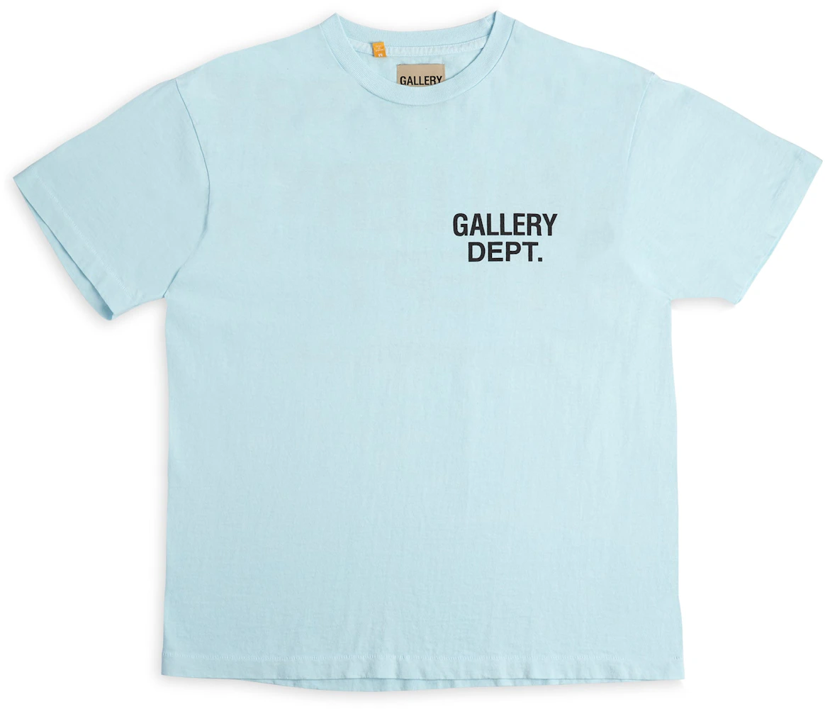 T-Shirt Gallery Dept. Herren babyblau - DE Souvenir