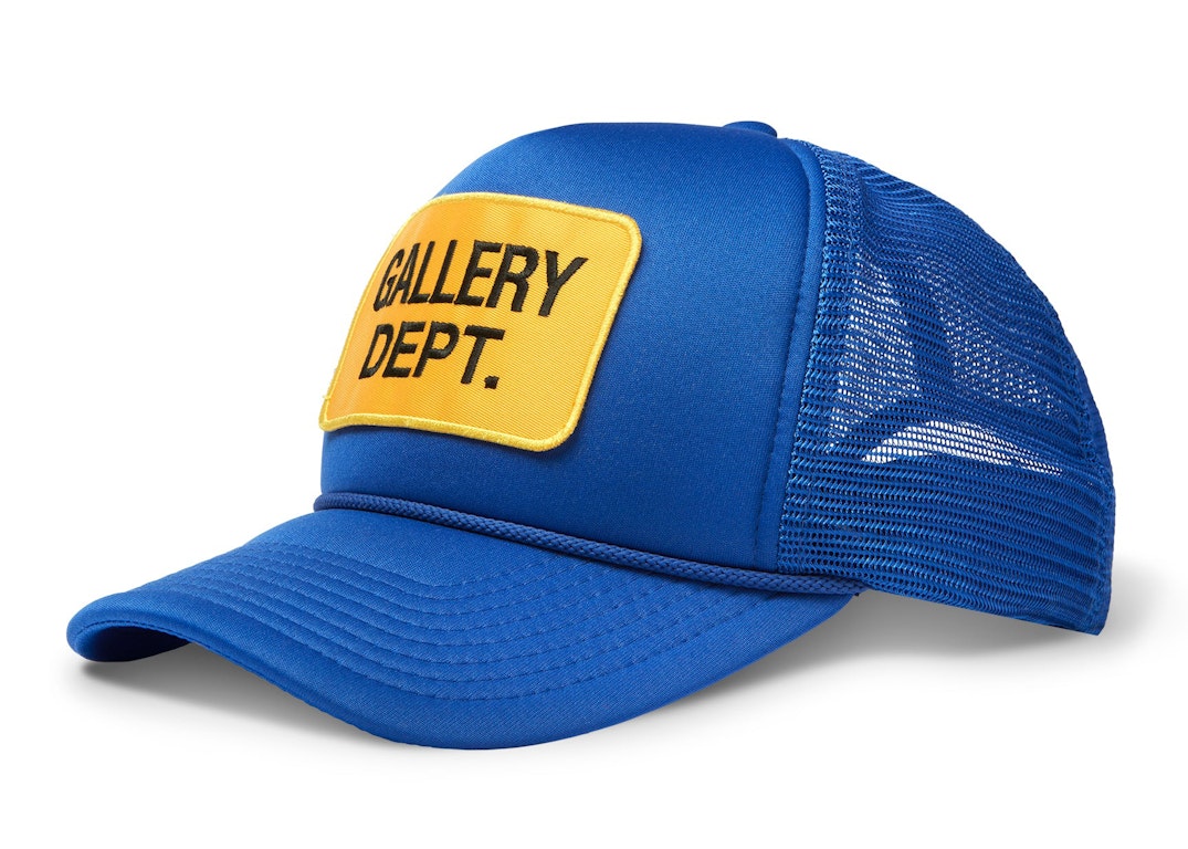 Pre-owned Gallery Dept. Souvenir Trucker Hat Blue