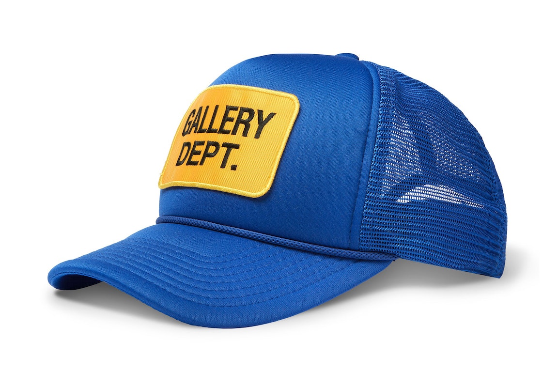 Pre-owned Gallery Dept. Souvenir Trucker Hat Blue