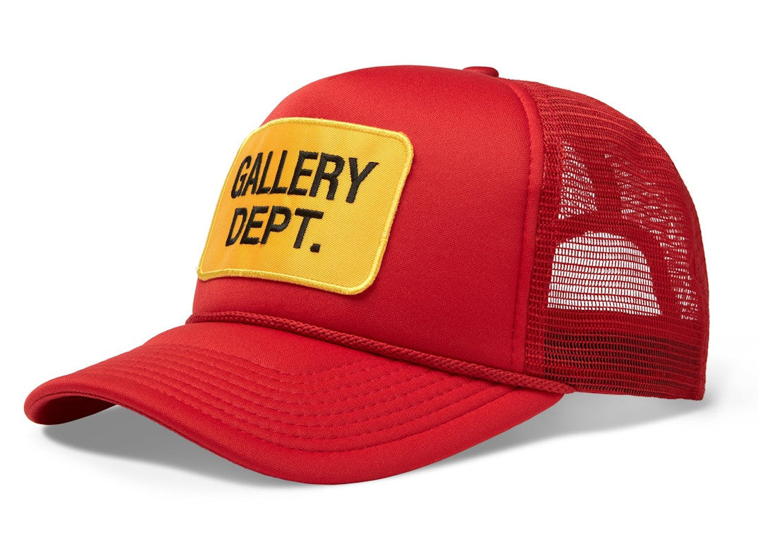 Pre-owned Gallery Dept. Souvenir Trucker Hat Red