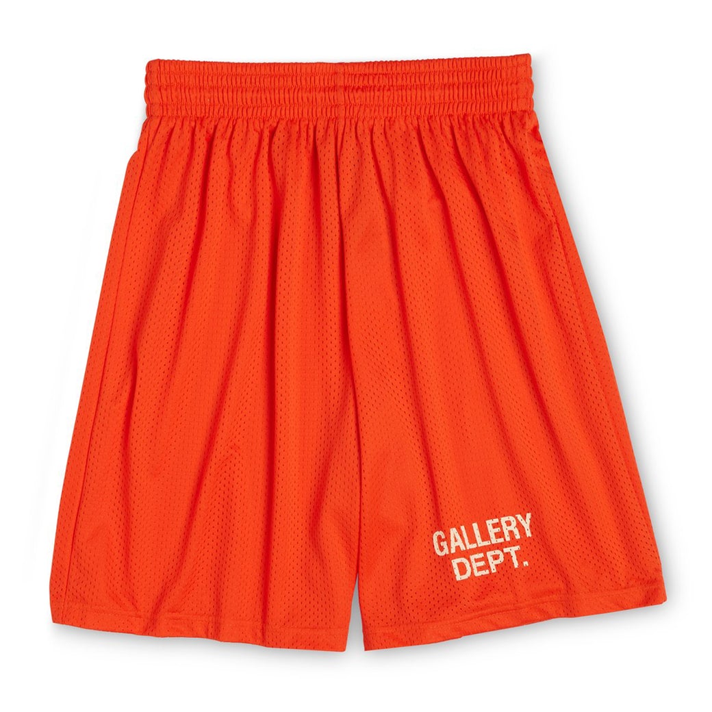 Gallery Dept. Studio English Logo Gym Shorts Orange - US