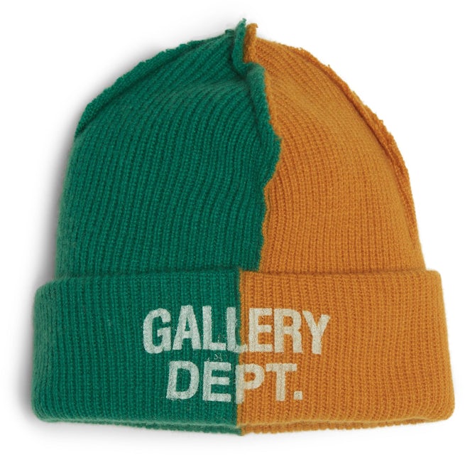 Orange/Green US Topanga Beanie - Dept. Gallery