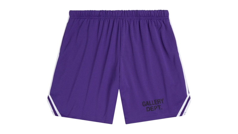Pre-owned Gallery Dept. Men's Venice Court Shorts In Purple