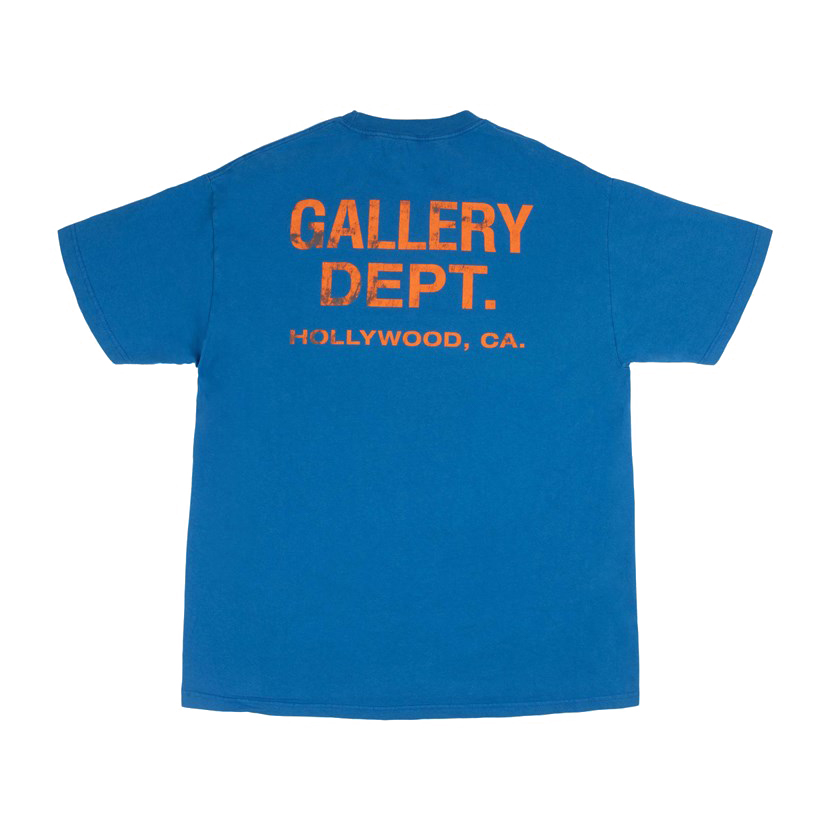 Gallery Dept. Vintage Souvenir T-Shirt Blue Men's - SS21 - US