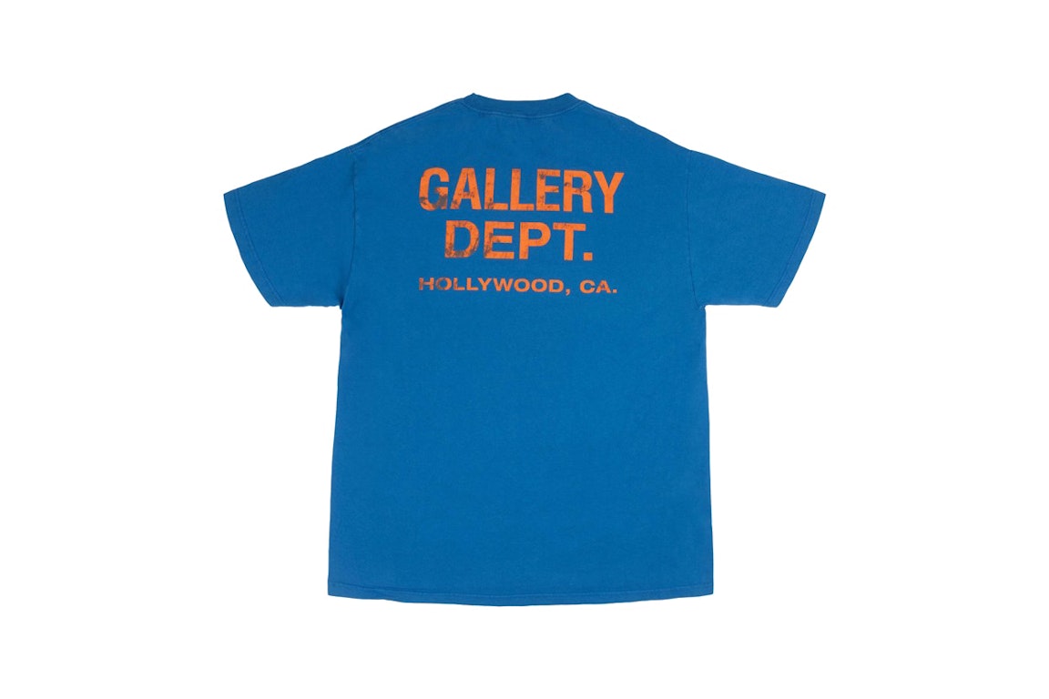 Pre-owned Gallery Dept. Vintage Souvenir T-shirt Blue