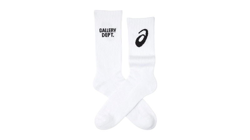 Gallery Dept. x ASICS Socks White