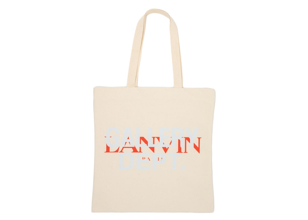 Pre-owned Gallery Dept. X Lanvin Logo Tote Bag Ivory