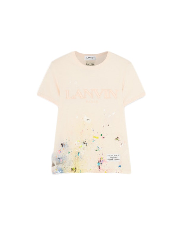 Pre-owned Gallery Dept. X Lanvin Women's Embroidered T-shirt Multi (collection 2)