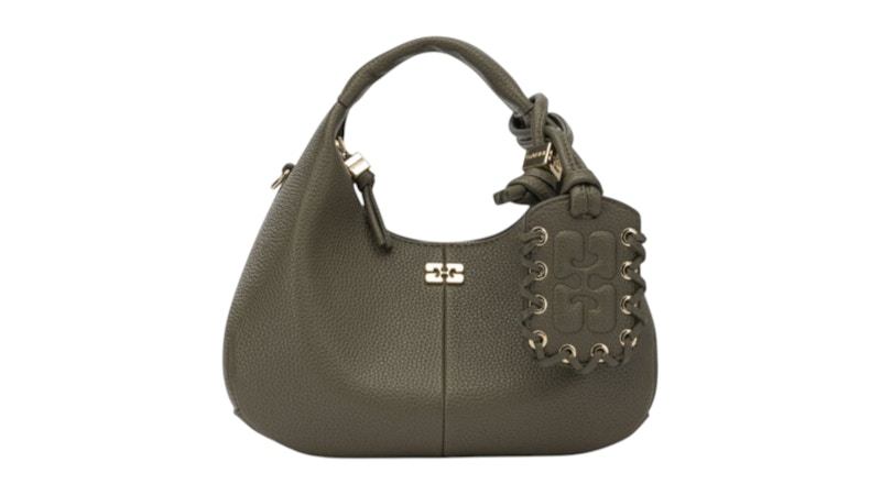 Ganni Hobo Small Green