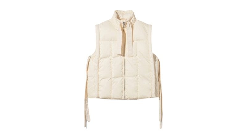 Ganni Shiny Puff Oversized Vest | Garmentory