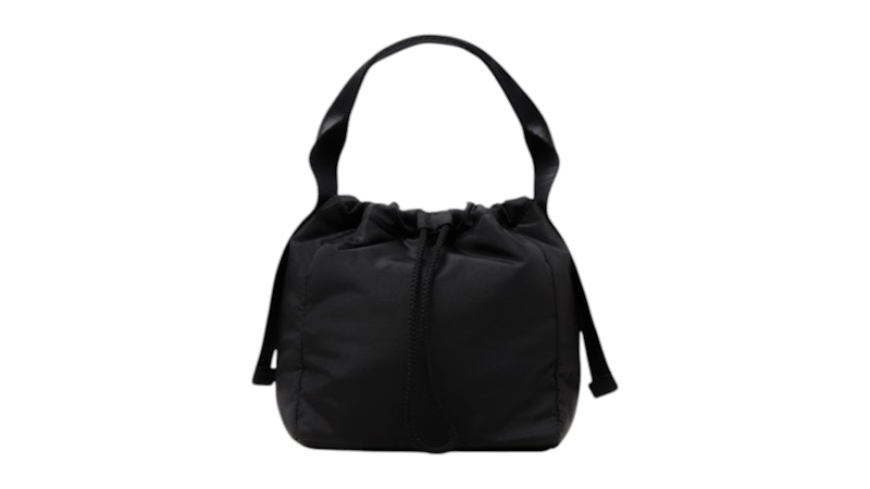 Pre-owned Ganni Women's  Tech Pouch Tote Bag In Black