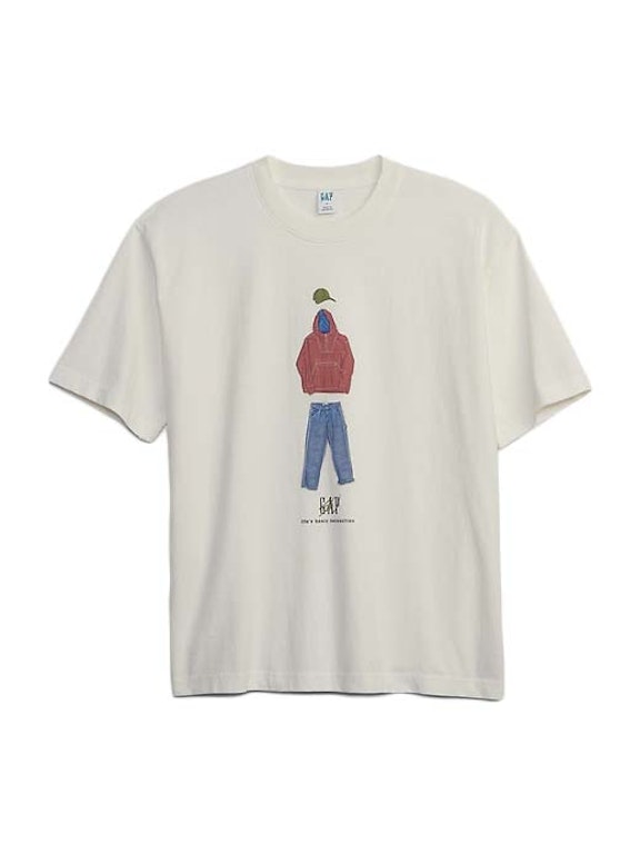 Pre-owned Gap Re-issue × Sean Wotherspoon Graphic Logo T-shirt New Off White