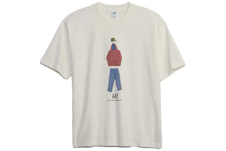 Gap Re-Issue × Sean Wotherspoon Graphic Logo T-Shirt New Off White ...