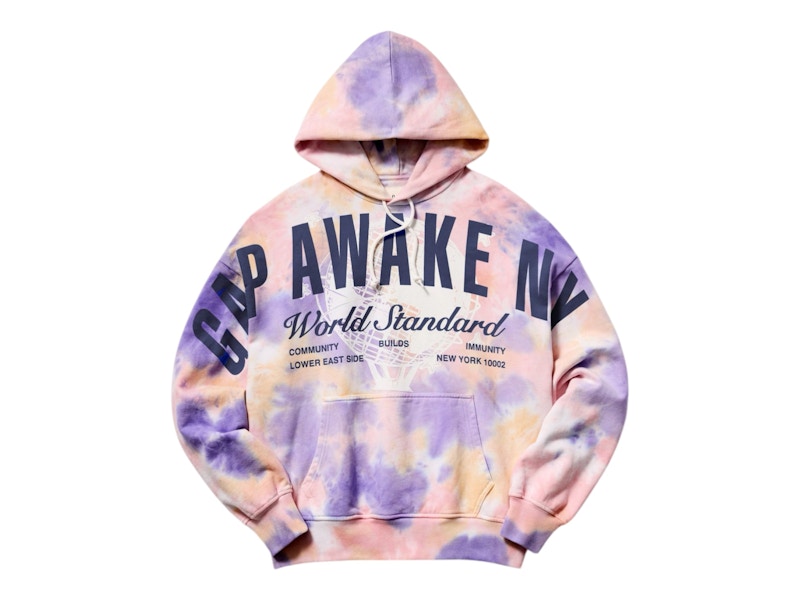 Gap x Awake NY Heavyweight Oversized Logo Hoodie Tie Dye - SS26 - JP