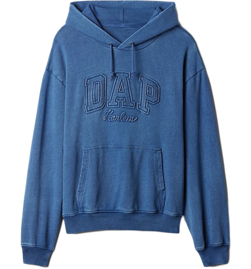Sudadera con capucha Gap x DAP Denim Logo Light Añil Hombre SS24