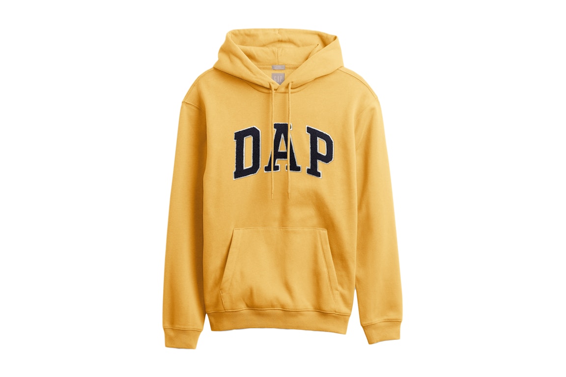 Pre-owned Gap X Dapper Dan Dap Hoodie Golden Yellow