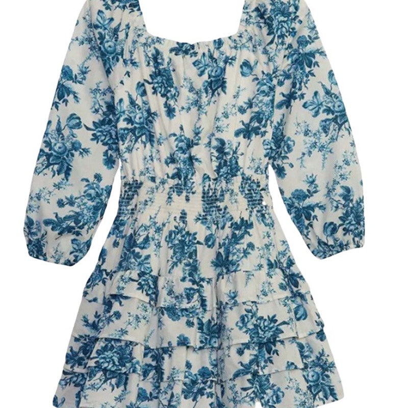 blue floral love shack fancy dress Love Shack Fancy main image 0