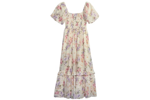 Gap x LoveShackFancy Floral Puff Sleeve Maxi Dress Pink Multi Floral - FW23 - US Gap x LoveShackFancy Floral Puff Sleeve Maxi Dress Pink Multi Floral - FW23 - US