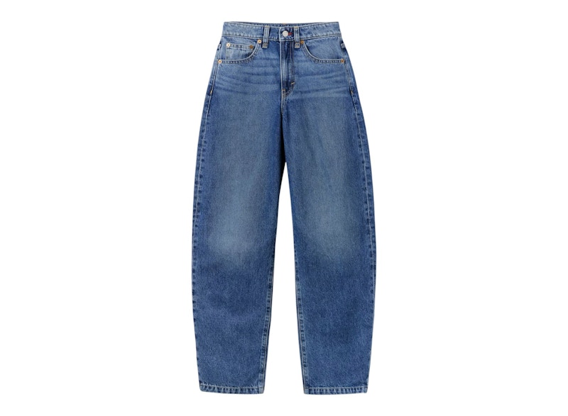 Gap x Victoria Beckham Women's High Rise Arc Jeans Medium Rinse Wash