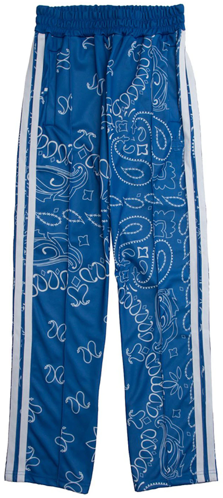 Garment Workshop Bandana Paisley Hidden Zip Pants Blue - AW22 - US