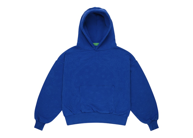 Royal blue bandana discount hoodie