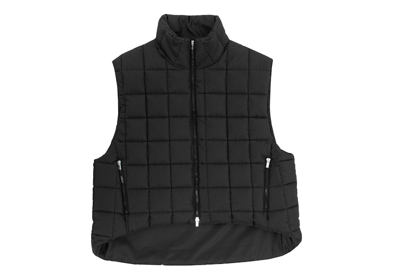 XL】Supreme Pins Quilted Work Vest Black - トップス