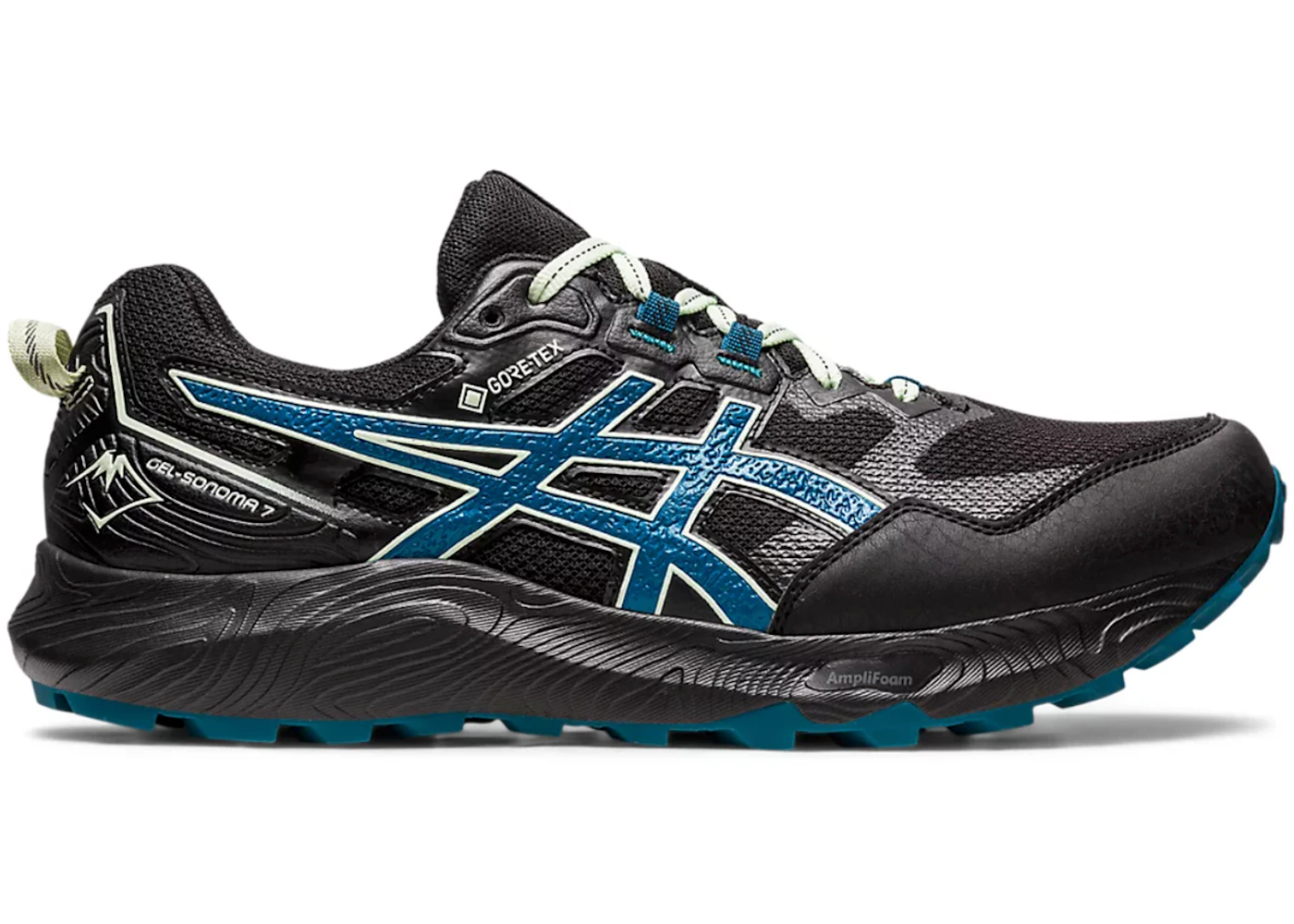 ASICS Gel-Sonoma 7 GTX Black Ink Teal Men's - 1011B593.001 - US