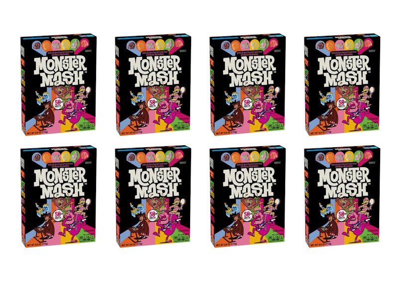 General Mills Monster Mash 50 Year Anniversary Cereal 8x Lot (Not Fit