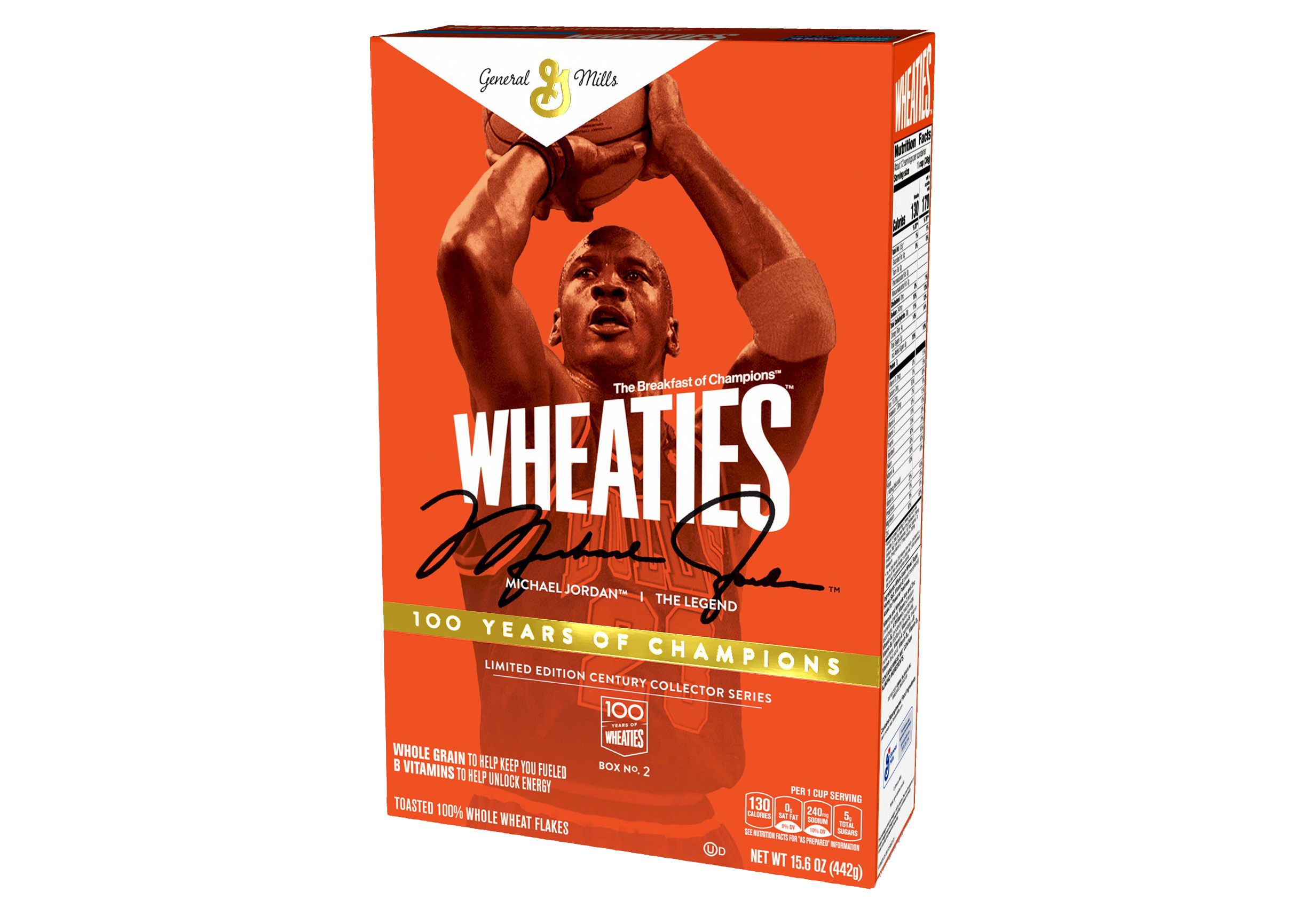 General Mills Wheaties Century Collection Gold Box #2: Michael Jordan (Not  Fit For Human Consumption)