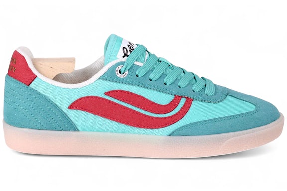 Genesis Footwear G-Volley Mesh Turquoise Red Light Gum