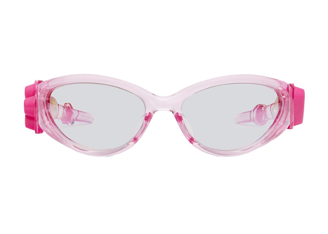 Pre-owned Gentle Monster Gummy Goggle Sunglasses Translucent Pink Mg1