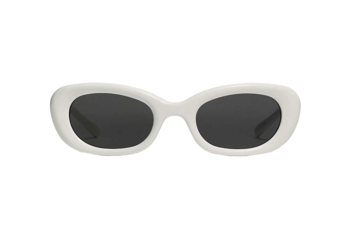 Pre-owned Gentle Monster Maison Margiela Butterfly Sunglasses White Mm004 W2