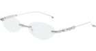 Gentle Monster Maison Margiela Glasses Silver Clear (MM217 02)