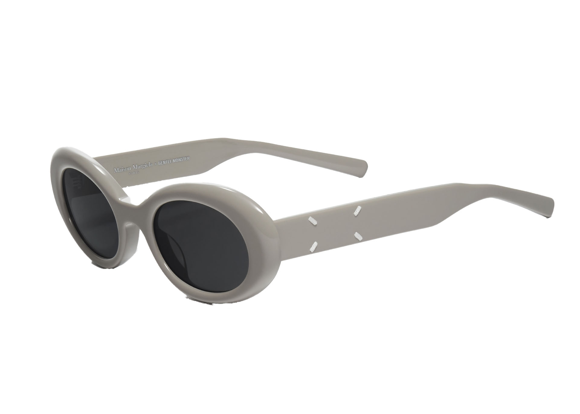 Gentle Monster Maison Margiela Oval Sunglasses Gray MM005 G10 in 