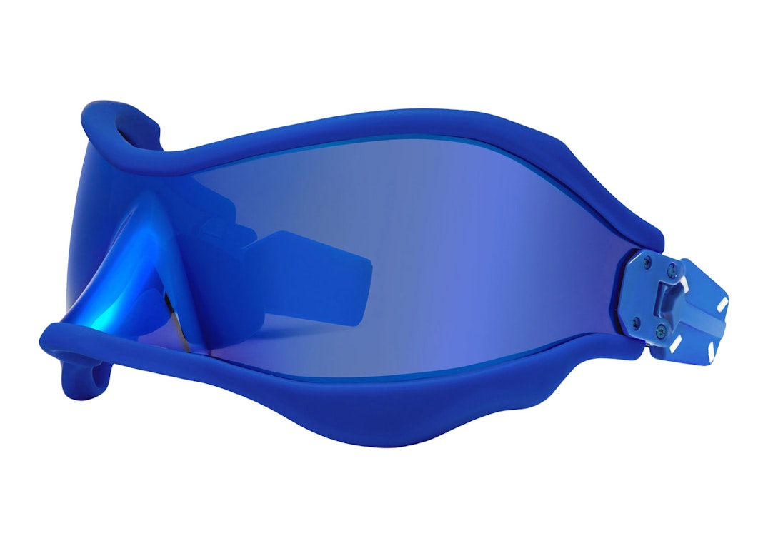 Pre-owned Gentle Monster Maison Margiela Small Mask Sunglasses Blue (mm101s Bl4)