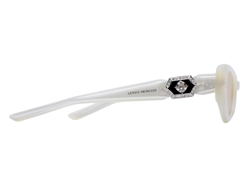 Gentle Monster Ruvy Van WC6 Sunglasses Translucent/Gray in Acetate