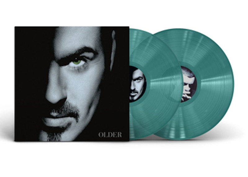 George Michael Older 2XLP Vinyl Transparent Green
