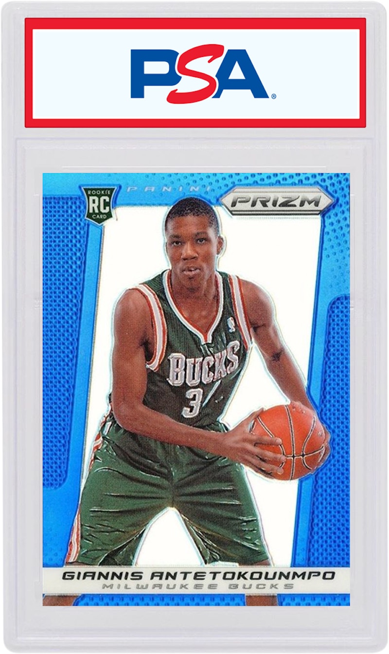 PSA10 NBAカード ヤニスアデトクンボ 2013プリズム ルーキーカード Giannis Antetokounmpo 2013 Panini Prizm Rookie Blue #290 (PSA or