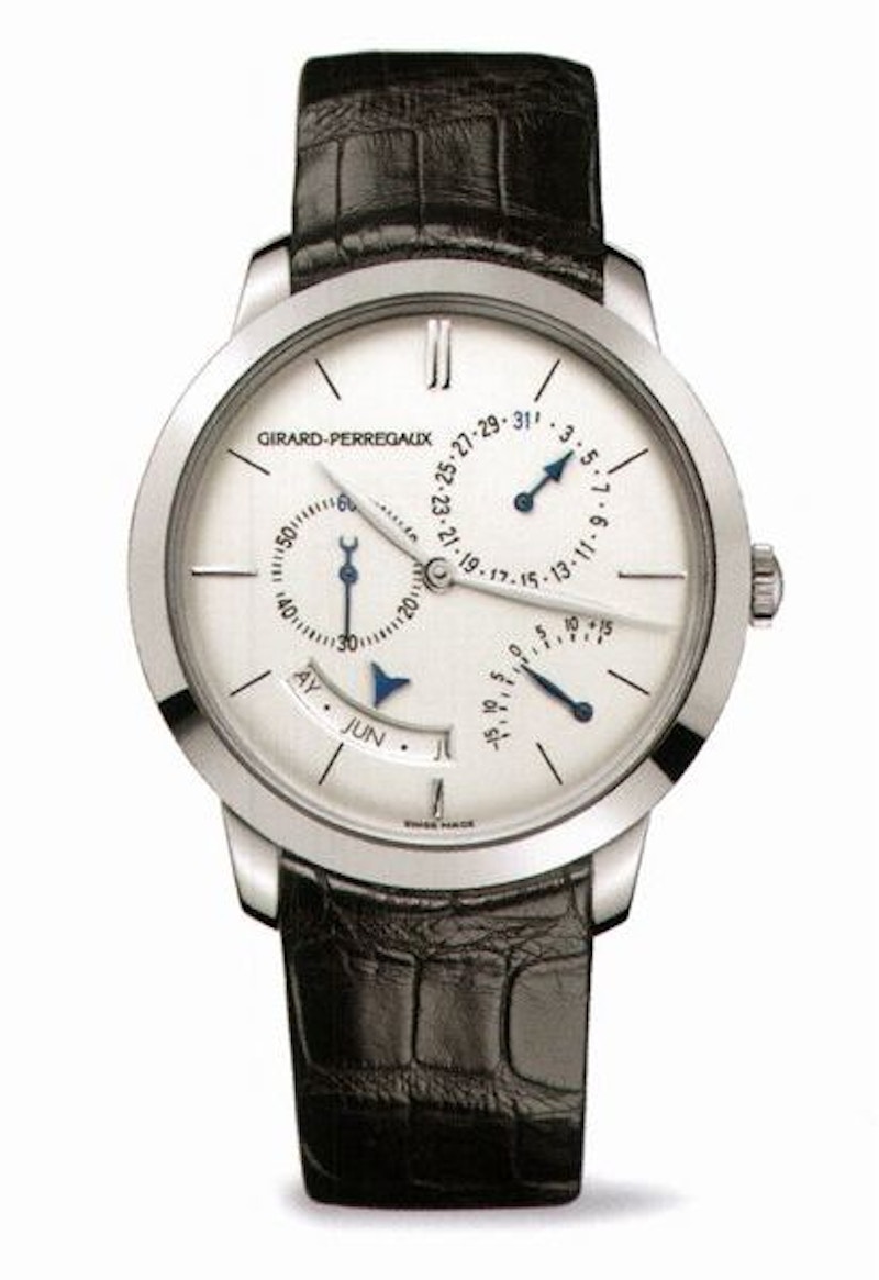 Girard Perregaux 1966 Annual Calendar 49538 53 133 BK6A 40mm in