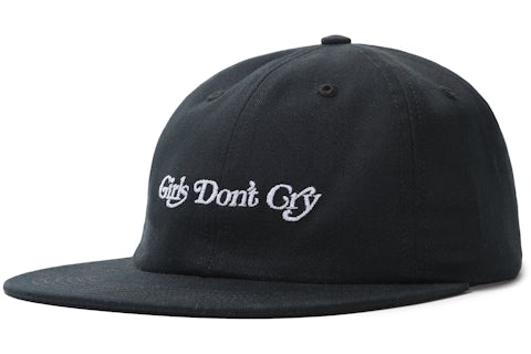 Girls Don't Cry 6 Panel Cap Black - FW19 - US Girls Don't Cry 6 Panel Cap Black - FW19 - US