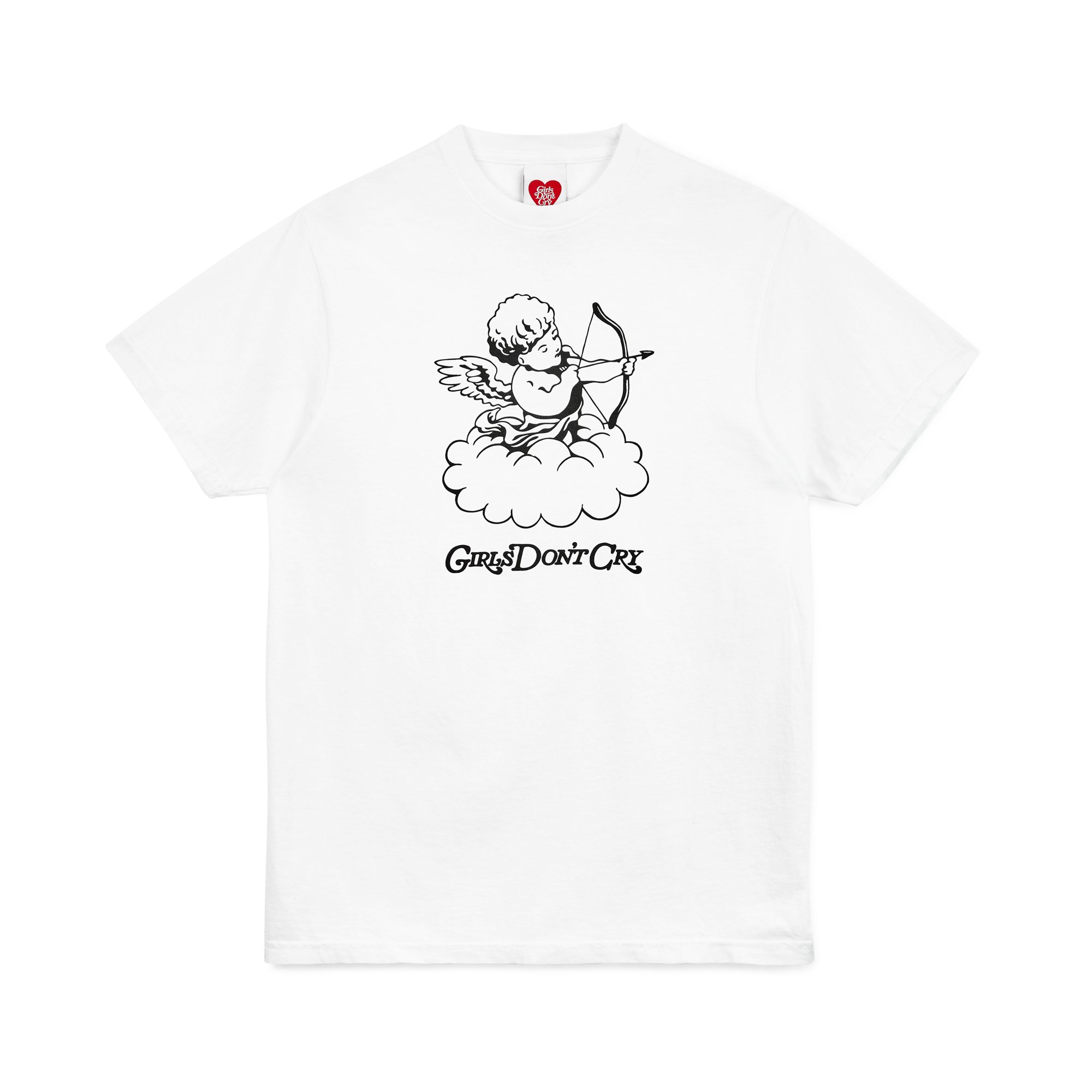 Girls Don't Cry GDC Angel Tee White XL