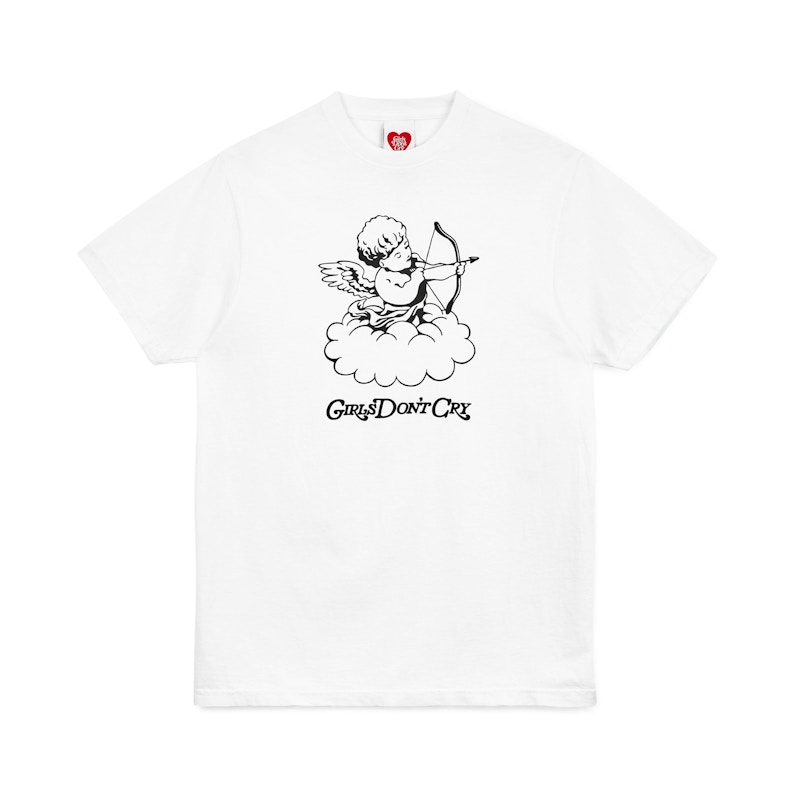 Girls Don't Cry GDC Angel Tee White XL