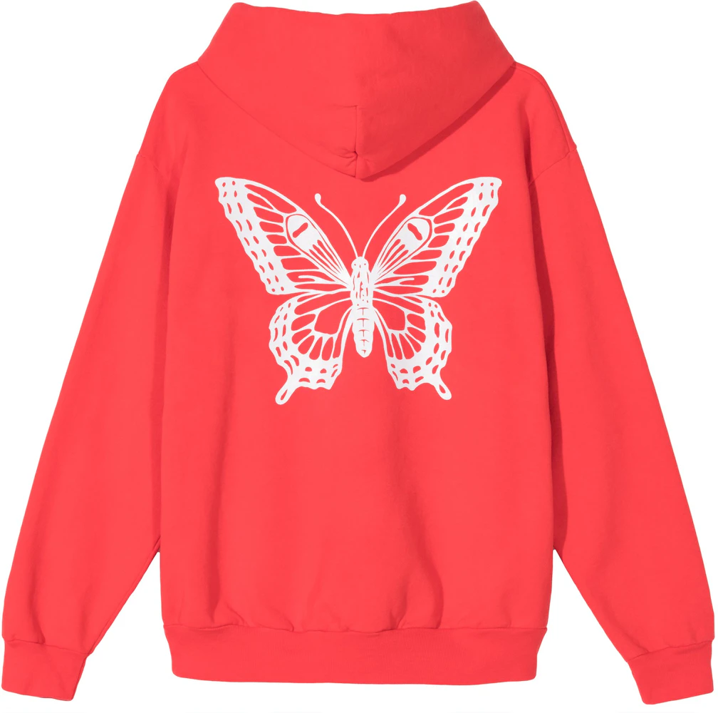 Girls Don't Cry Butterfly Hoody Pink Men's - FW19 - US