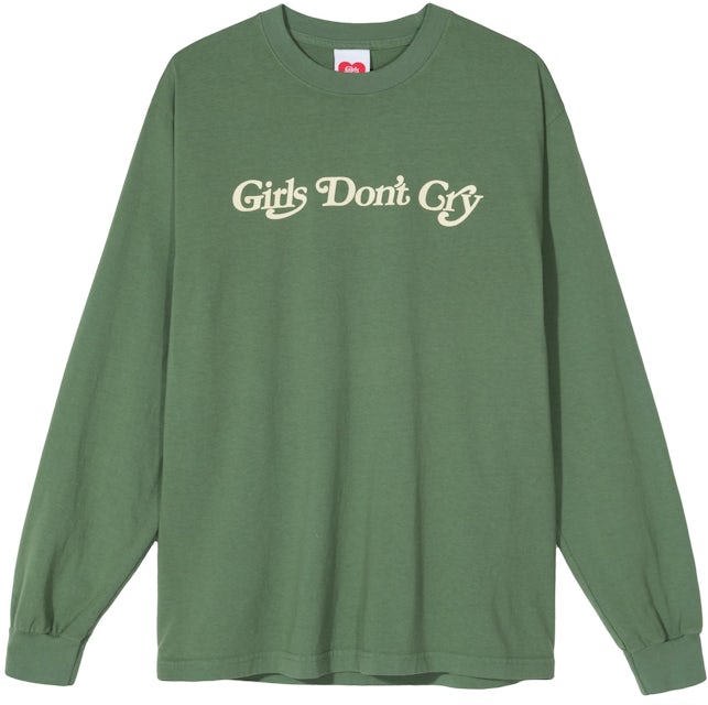 Girls Don't Cry Butterfly L/S T-Shirt Forest 男士- FW19 - TW