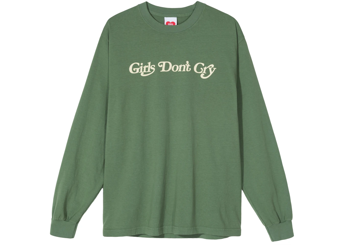 Girls Don't Cry Butterfly L/S T-Shirt Forest - FW19 Men's - US