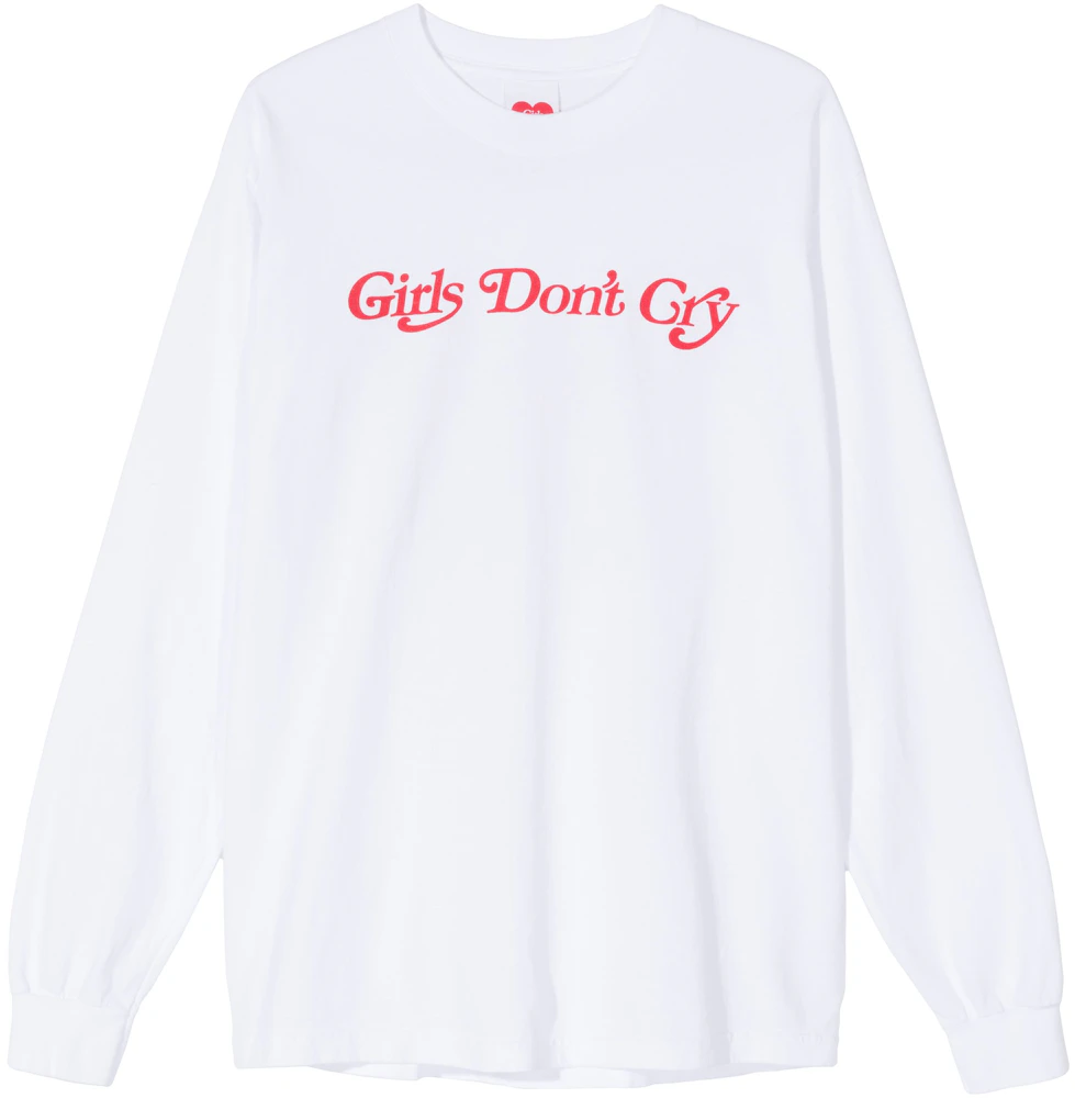 Girls Don't Cry Logo Tee WHITE